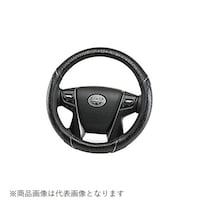 カクタスコーポレーション HA57801 ステアリングカバー ハイクオリティグリップデザイン モノグラムレザー Mサイズ HA57801 1個 ※2個以上から注文可能(販売価格は1個単位の価格)