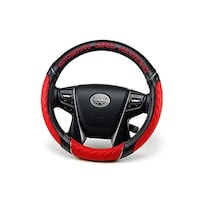 カクタスコーポレーション HA6250101 ロイヤルステアリングカバー キルティング レッド S HA6250101 1個 ※2個以上から注文可能(販売価格は1個単位の価格)
