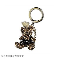 カクタスコーポレーション SA82102 クリスタルベアキーリング クイーン ゴールド SA82102 1個 ※2個以上から注文可能(販売価格は1個単位の価格)