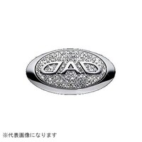 カクタスコーポレーション SA91004 エグゼクティブクリスタルオーバルオーナメント ゴールド/ライトシャム SA91004 1個