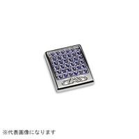 カクタスコーポレーション SB1970105 クリスタルハザードボタンエンブレム TE サファイア SB1970105 1個 ※2個以上から注文可能(販売価格は1個単位の価格)