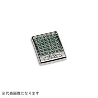 カクタスコーポレーション SB1970108 クリスタルハザードボタンエンブレム TE エメラルド SB1970108 1個 ※2個以上から注文可能(販売価格は1個単位の価格)
