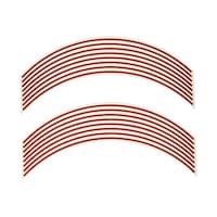 ハセ・プロ HPRRRIM1R リフレクションリムシート 14ー18インチ用 汎用タイプ 前後左右セット レッド HPRRRIM1R 1個 ※2個以上から注文可能(販売価格は1個単位の価格)