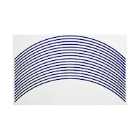 ハセ・プロ HPRRRIM2B リフレクションリムシート 19インチ用 前後左右セット ブルー HPRRRIM2B 1個 ※2個以上から注文可能(販売価格は1個単位の価格)