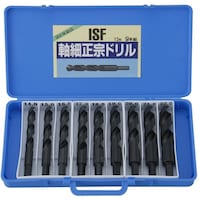 ISF J13D9P 軸細正宗ドリル 13型セット 1セット(9本+ケース1個) J13D9P 1個