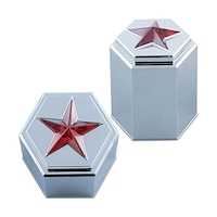 ジェットイノウエ 500562 ナットカバー綺羅 41mm 高さ60mm レッド 6個入 500562 1個 ※2個以上から注文可能(販売価格は1個単位の価格)