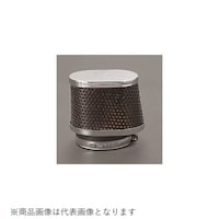 キジマ 102054 パワーエアークリーナー オーバル 取付径49mm/全長78mm/外径85mm 102054 1個 ※2個以上から注文可能(販売価格は1個単位の価格)