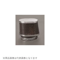 キジマ 102056 パワーエアークリーナー オーバル 取付径54mm/全長78mm/外径85mm 102056 1個 ※2個以上から注文可能(販売価格は1個単位の価格)