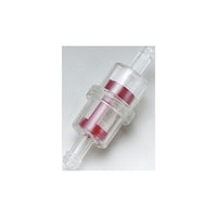 キジマ 1052231 ガソリンフィルター レッド ホース内径6mm用 1052231 1個 ※2個以上から注文可能(販売価格は1個単位の価格)