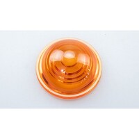 キジマ 2174143 ウインカーレンズ スターマインB2 アンバー 丸 2174143 1個 ※2個以上から注文可能(販売価格は1個単位の価格)