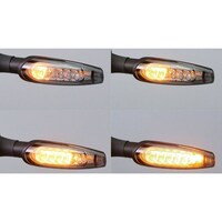 キジマ 2195177A ウインカーランプ TRシーケンシャル2 LED クリアレンズ 12V5.3W 2個セット 2195177A 1個
