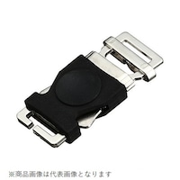 キジマ 401201 バイクパーツ ヘルメットワンタチクリップ スチール M(18mm幅まで対応) 401201 1個 ※2個以上から注文可能(販売価格は1個単位の価格)