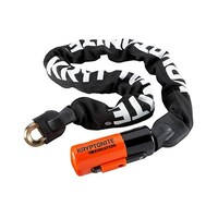 KRYPTONITE 000808 Evolution シリーズ4 Integrated チェーン 90cm ブラック/オレンジ 000808 1個