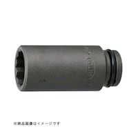ミトロイ(水戸工機) P3ML16 3/8インチ インパクトレンチ用ソケットロング (12角) 16mm P3ML16 1個 ※2個以上から注文可能(販売価格は1個単位の価格)