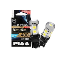 PIAA LEP119 ポジション用LEDバルブ(全方向拡散:全方向9チップ) 6600K 12V2.8W 400lm T10 車検対応 2個入り LEP119 1個