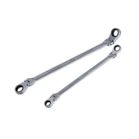 スエカゲツール LDFL2S 超ロングダブルフレックスロックギアレンチセット LDFL2S 1個