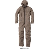 エスケープロダクト GE760582L ウォーターシェルツナギ カラー:モカベージュ サイズ:2L GE760582L 1個