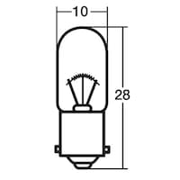 スタンレー電気 A1573 メーター&パネル用電球 12V3W /入数:1箱(10個入り) A1573 1個 ※2個以上から注文可能(販売価格は1個単位の価格)
