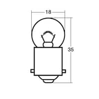 スタンレー電気 A4123WA シングル球 12V7.5W /入数:1箱(10個入り) A4123WA 1個 ※2個以上から注文可能(販売価格は1個単位の価格)
