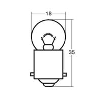 スタンレー電気 A4123W シングル球 12V8W /入数:1箱(10個入り) A4123W 1個 ※2個以上から注文可能(販売価格は1個単位の価格)