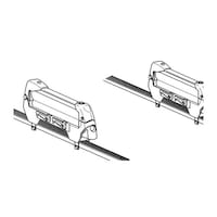 精興工業 TUFSK1 ルーフラック Xシリーズ専用オプション スキー・スノーボード用アタッチメント TUFSK1 1個