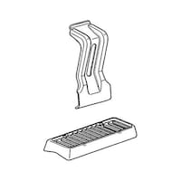 精興工業 TA2 システムキャリア ルーフオン取付けキット TA2 1個 ※2個以上から注文可能(販売価格は1個単位の価格)
