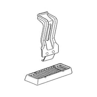 精興工業 TE1 システムキャリア ルーフオン取付けキット TE1 1個 ※2個以上から注文可能(販売価格は1個単位の価格)