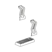 精興工業 TG1 システムキャリア ルーフオン取付けキット TG1 1個 ※2個以上から注文可能(販売価格は1個単位の価格)