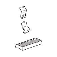 精興工業 TQ1 システムキャリア ルーフオン取付けキット TQ1 1個 ※2個以上から注文可能(販売価格は1個単位の価格)