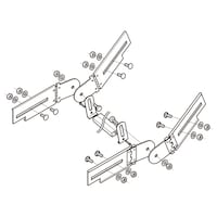 ネグロス電工 子桁付・上下左右自在継ぎ金具 10ARB3