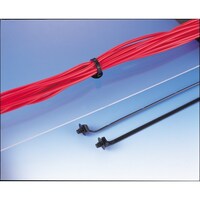 ヘラマンタイトン プッシュマウントタイ耐熱耐候 OS160FT5HSW 黒 100本