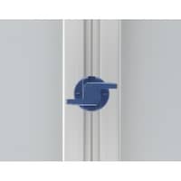 ヘラマンタイトン メタコンアルミフレーム固定具 MCAFLM40BLU 100個