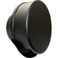 JAPPY 換気用ガラリ(外壁用 フラット型フード付) 自然給排気用 UKFEN150BJMA