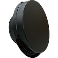 JAPPY 換気用ガラリ(外壁用 フラット型フード付) 自然給排気用 UKFSEN150BJMA