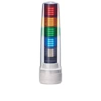 パトライト 積層信号灯(Φ70)シグナル・タワー(R)LS7 LS7502WCRYGBC