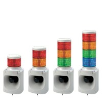 パトライト 積層信号灯一体型 電子音報知器●LKEHF LKEH102FEPULY+C0099