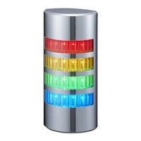 パトライト 壁面取付け 積層信号灯(LAN対応) シグナル・タワー(R) ●WELAN WE402UBLAN