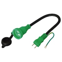 日動工業 住宅設備防雨コンセント用アダプター 住宅変換コード HCC04W