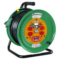 日動工業 電工ドラム 100V 金属センサードラム 過負荷漏電保護兼用ブレーカー付 30m KSEK34