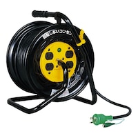 日動工業 電工ドラム 100V マジックリール アース付 30m ZE34