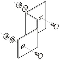 ネグロス電工 段違い口径違い金具 ARRD81545L