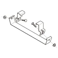 ネグロス電工 底板カバー支持バンド CVFQB60