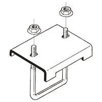 ネグロス電工 形鋼用交差支持金具 DH1CL28