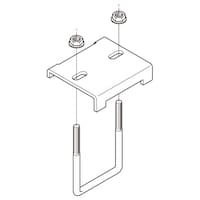 ネグロス電工 形鋼用交差支持金具 DH2UL28