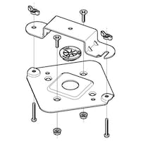 ネグロス電工 誘導灯取付金具 DKGL3