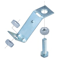 ネグロス電工 合成デッキ用振れ止め金具 DYF1D