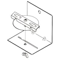 ネグロス電工 壁面用振れ止めエンドキャップ ECW12