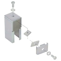 ネグロス電工 配管架台システムコーナー金具 GS2L