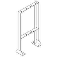 ネグロス電工 立上りラック用架台標準色塗装 PAGYS65313