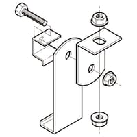 ネグロス電工 斜め吊り金具 QRFH1